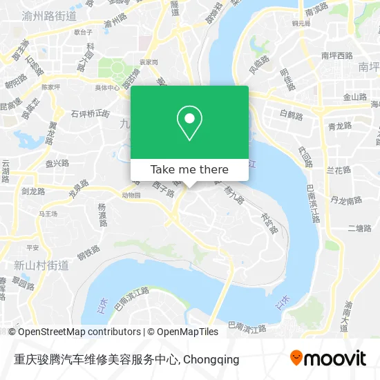 重庆骏腾汽车维修美容服务中心 map