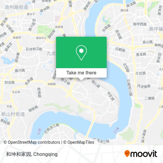 和坤和家园 map