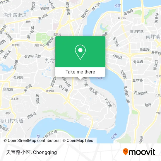 天宝路小区 map