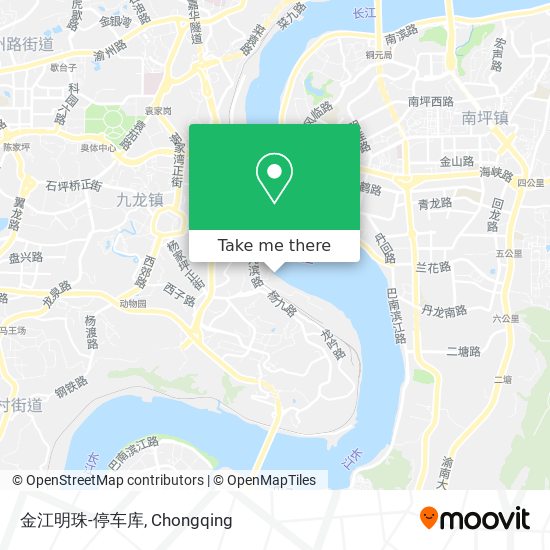 金江明珠-停车库 map