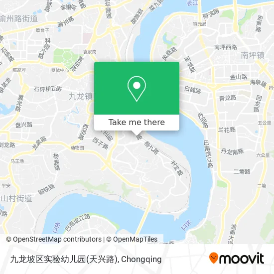 九龙坡区实验幼儿园(天兴路) map