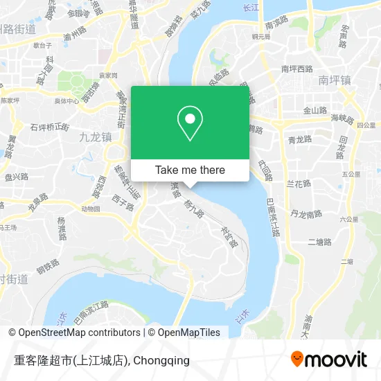 重客隆超市(上江城店) map