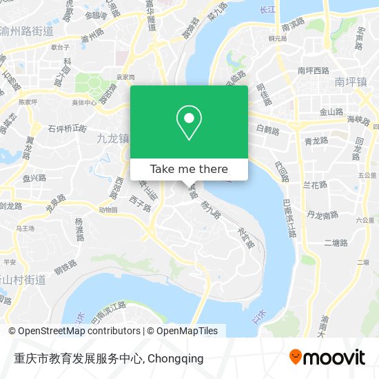 重庆市教育发展服务中心 map