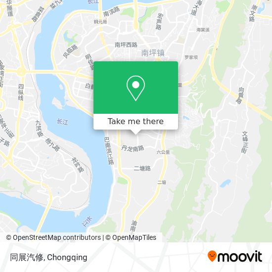 同展汽修 map
