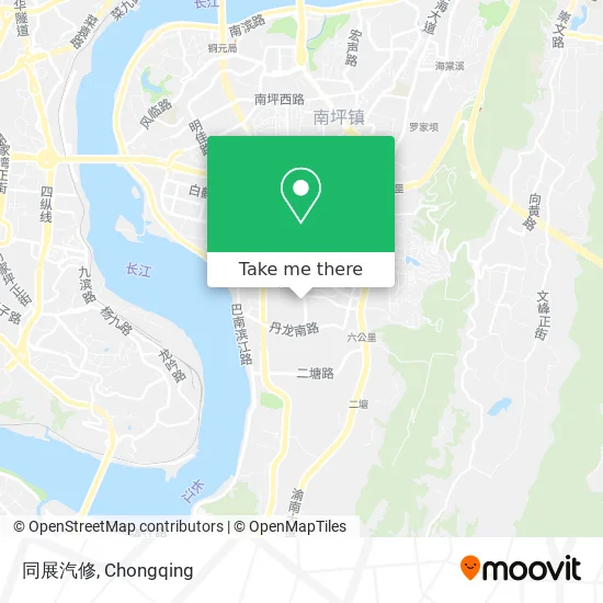 同展汽修 map