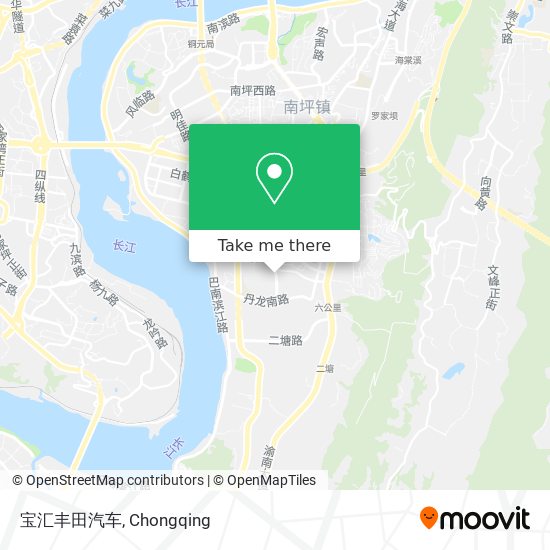 宝汇丰田汽车 map