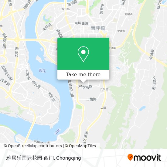 雅居乐国际花园-西门 map