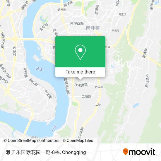 雅居乐国际花园一期-8栋 map