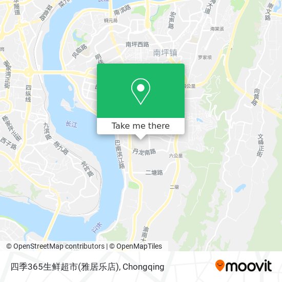 四季365生鲜超市(雅居乐店) map