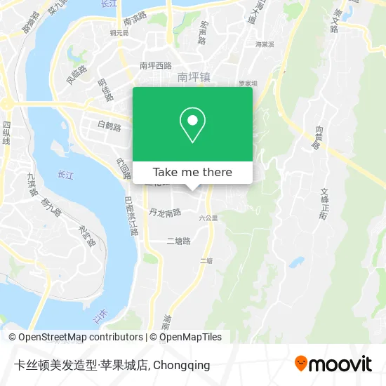 卡丝顿美发造型·苹果城店 map
