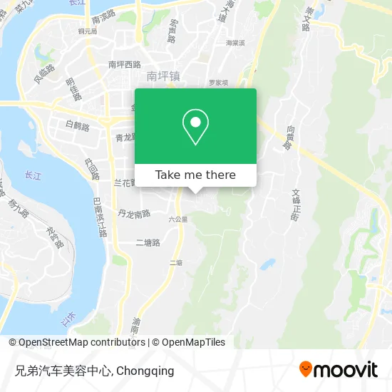 兄弟汽车美容中心 map