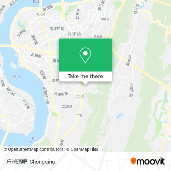 乐潮酒吧 map