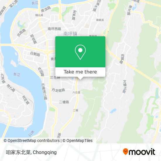 咱家东北菜 map