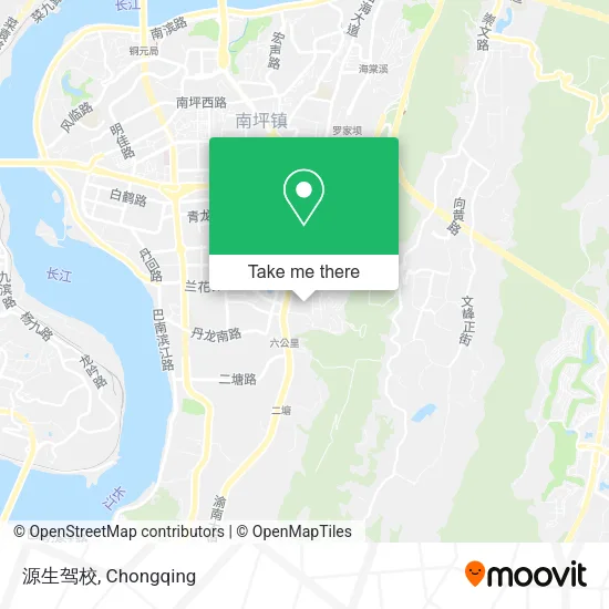 源生驾校 map