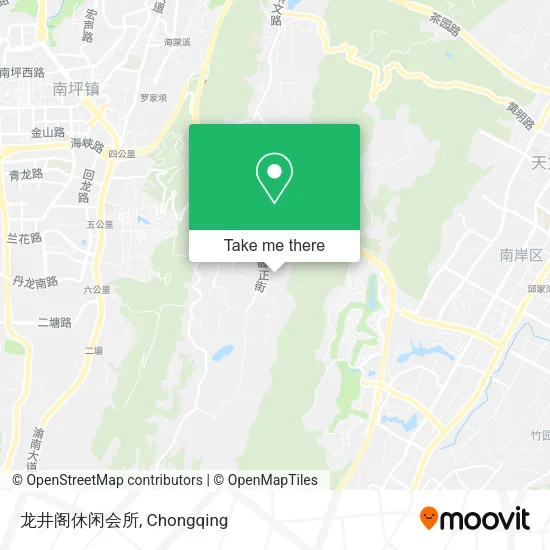 龙井阁休闲会所 map