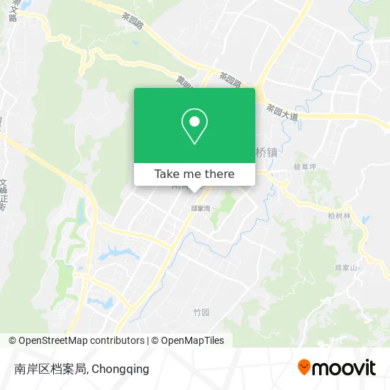 南岸区档案局 map