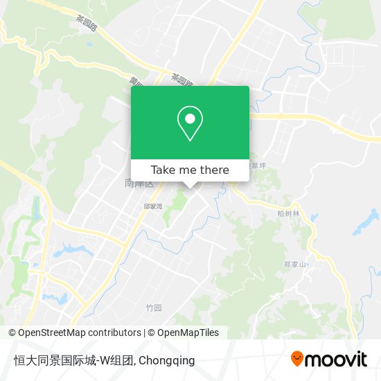 恒大同景国际城-W组团 map