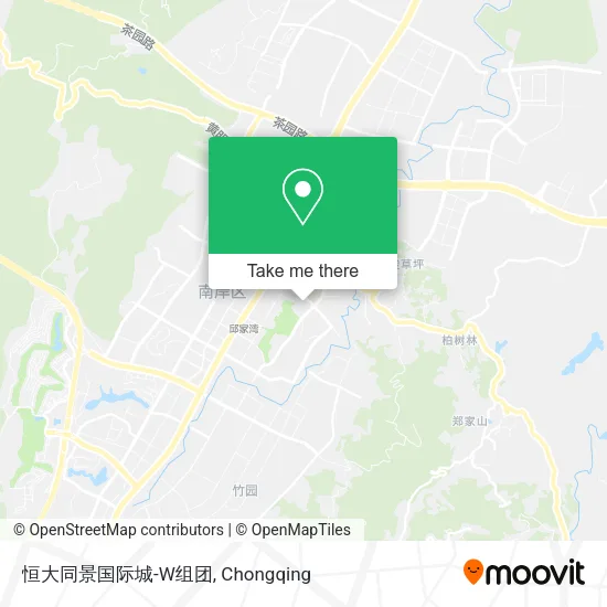 恒大同景国际城-W组团 map