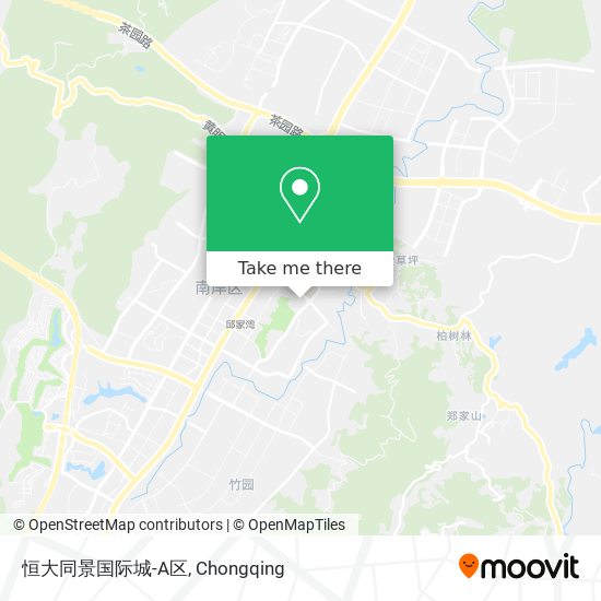 恒大同景国际城-A区 map