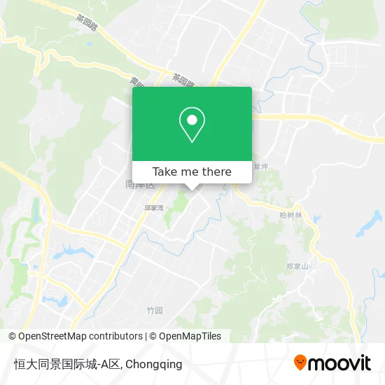 恒大同景国际城-A区 map