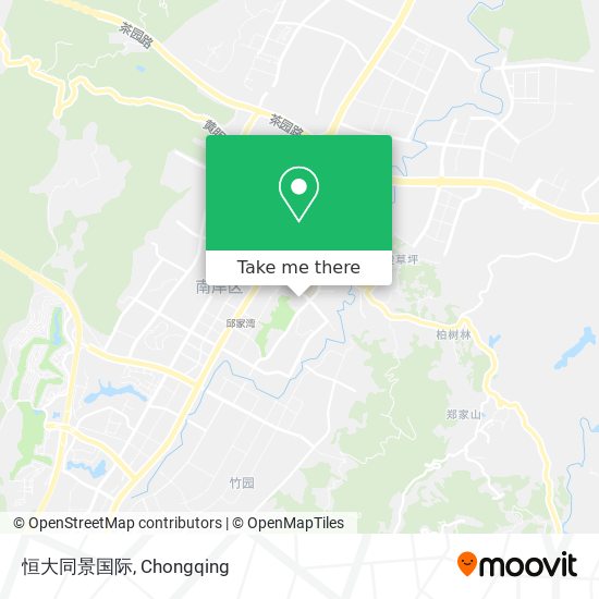 恒大同景国际 map