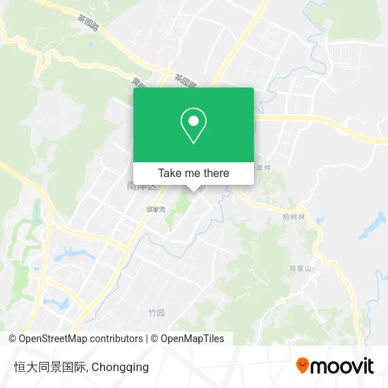 恒大同景国际 map