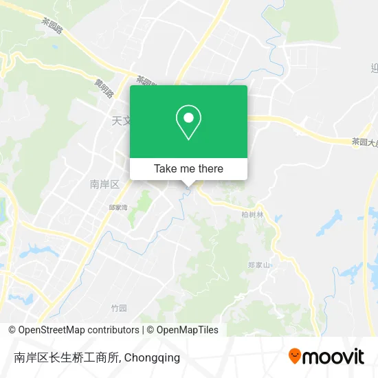 南岸区长生桥工商所 map