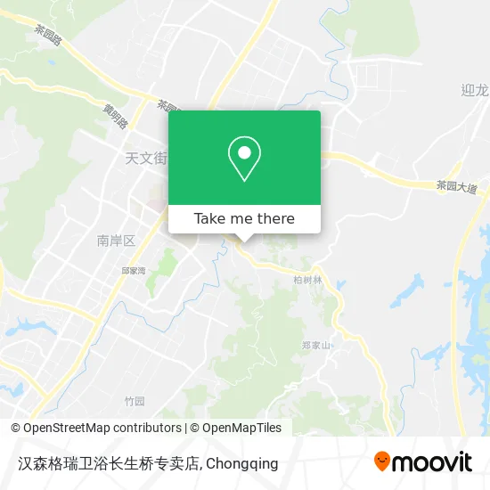 汉森格瑞卫浴长生桥专卖店 map