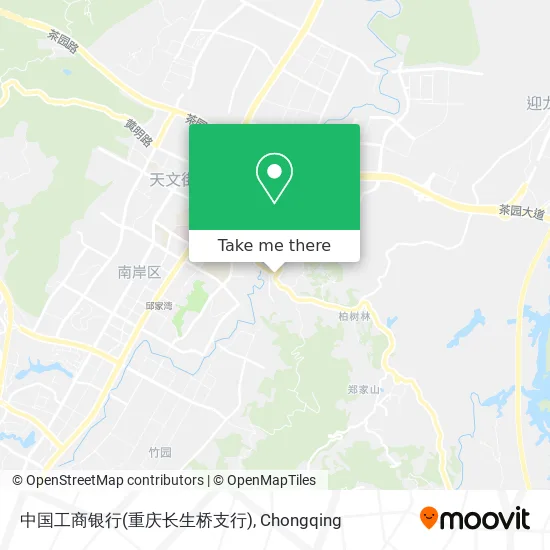 中国工商银行(重庆长生桥支行) map