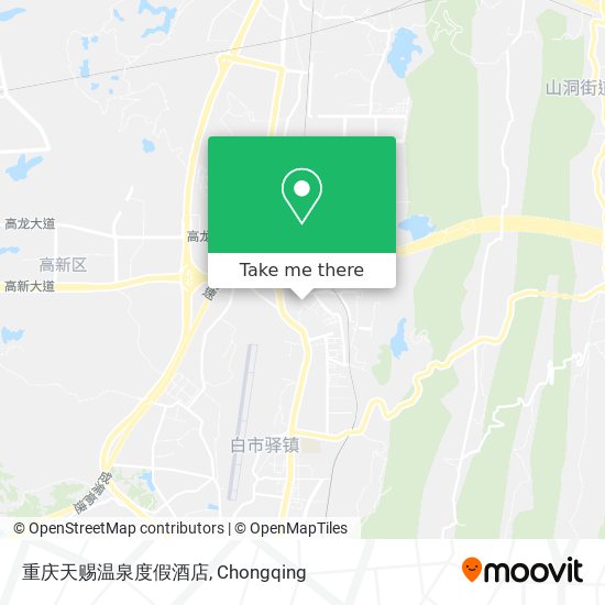 重庆天赐温泉度假酒店 map