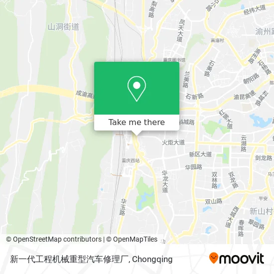 新一代工程机械重型汽车修理厂 map