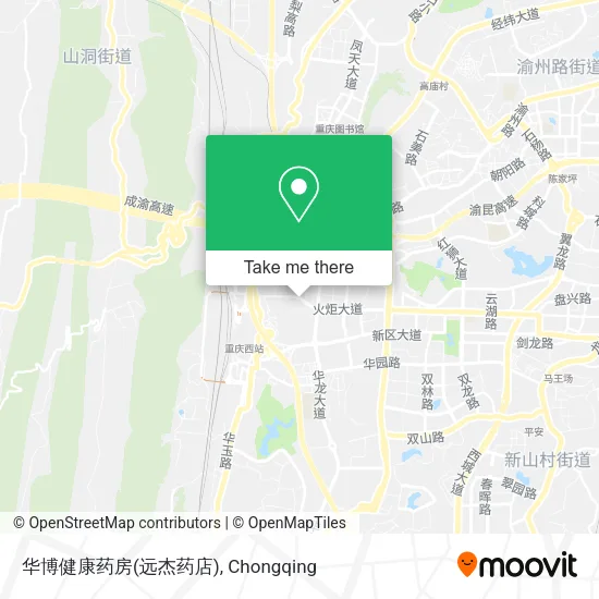 华博健康药房(远杰药店) map