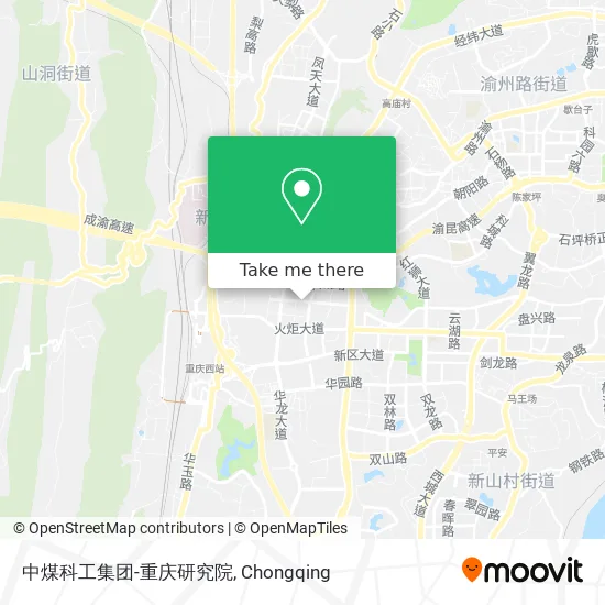中煤科工集团-重庆研究院 map