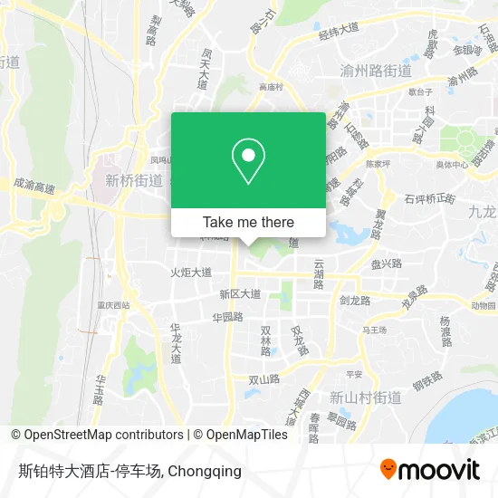 斯铂特大酒店-停车场 map