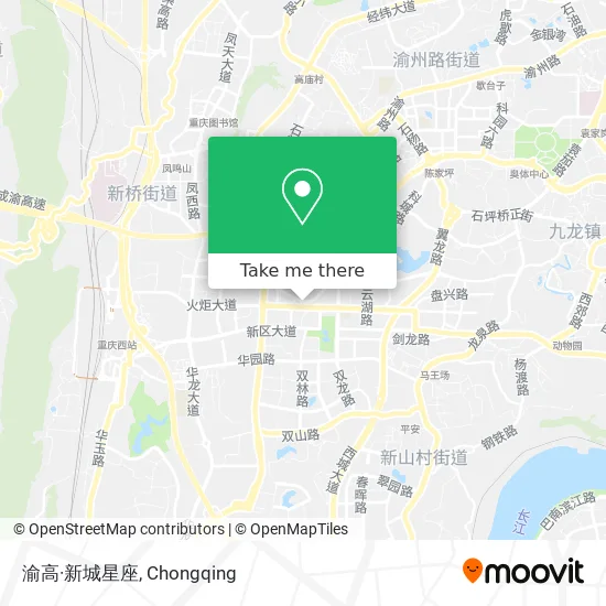 渝高·新城星座 map