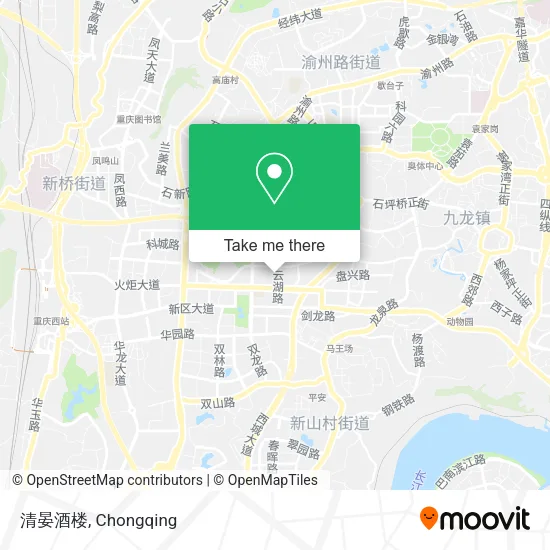 清晏酒楼 map