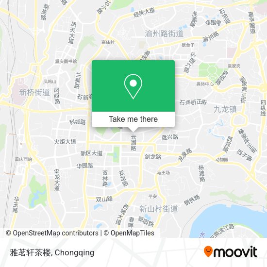 雅茗轩茶楼 map