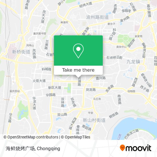 海鲜烧烤广场 map