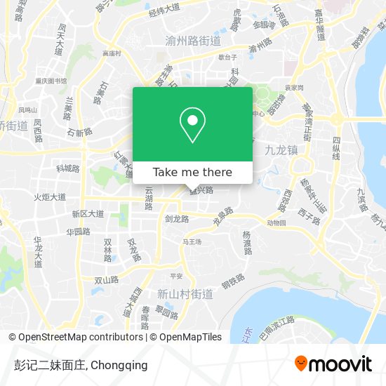 彭记二妹面庄 map