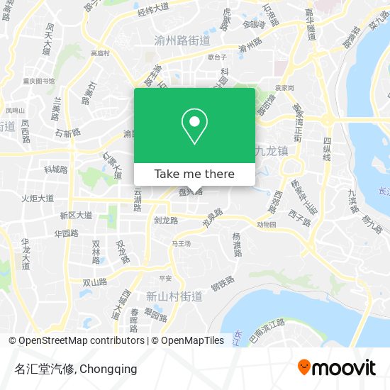 名汇堂汽修 map