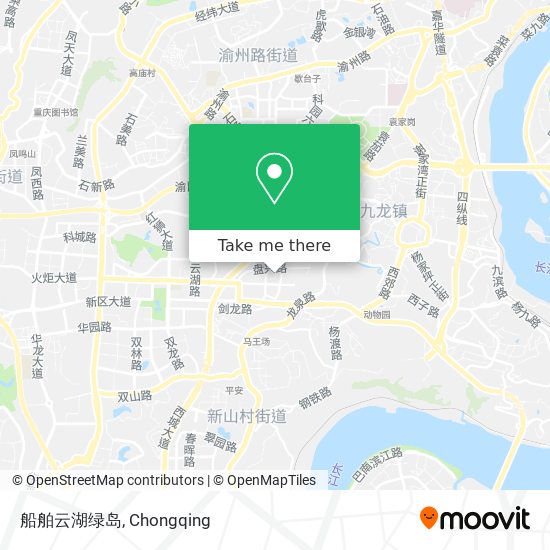 船舶云湖绿岛 map