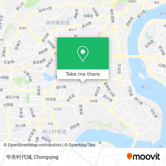 华美时代城 map