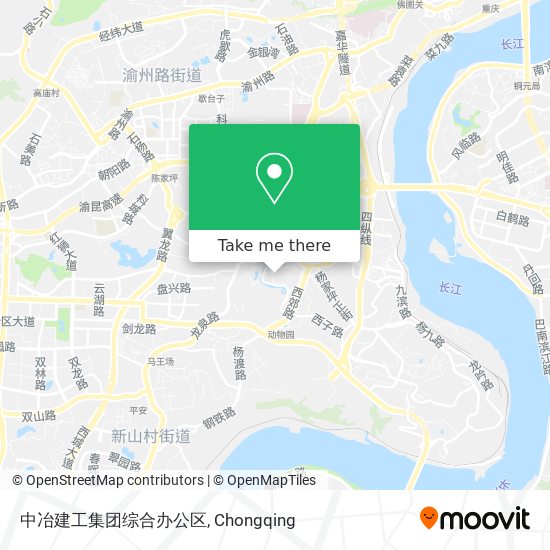 中冶建工集团综合办公区 map
