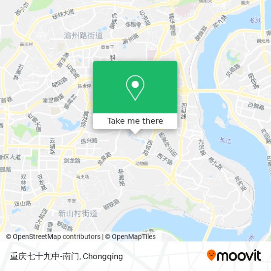 重庆七十九中-南门 map