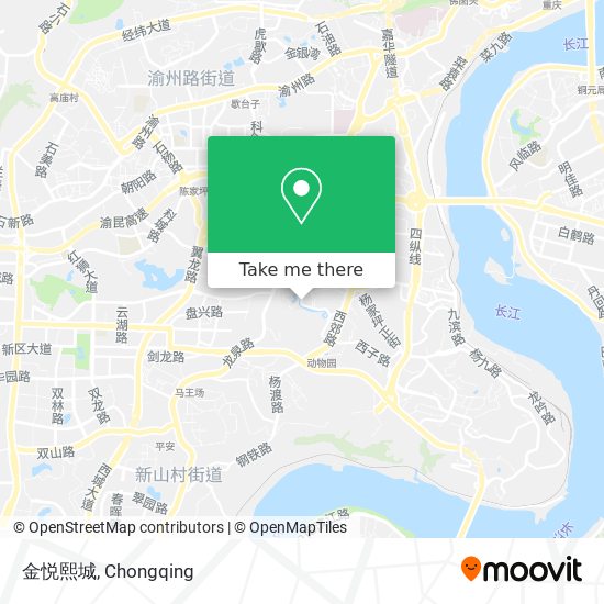 金悦熙城 map