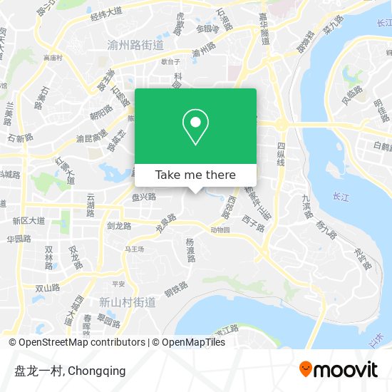 盘龙一村 map