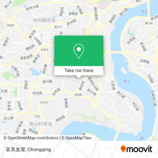 富美发屋 map