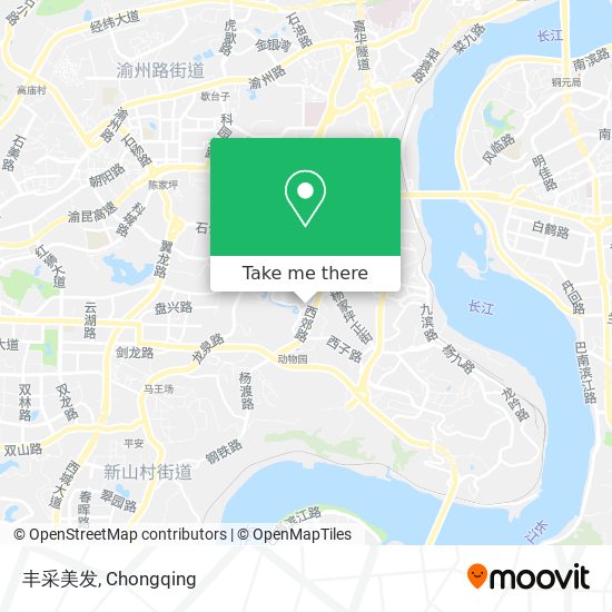 丰采美发 map
