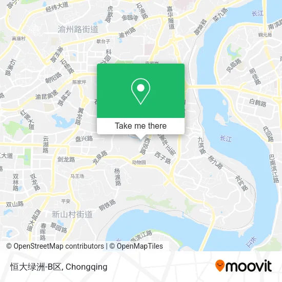 恒大绿洲-B区 map