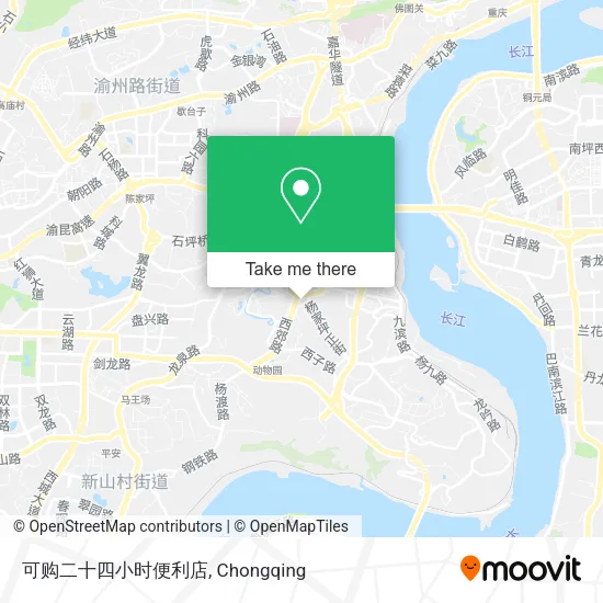 可购二十四小时便利店 map